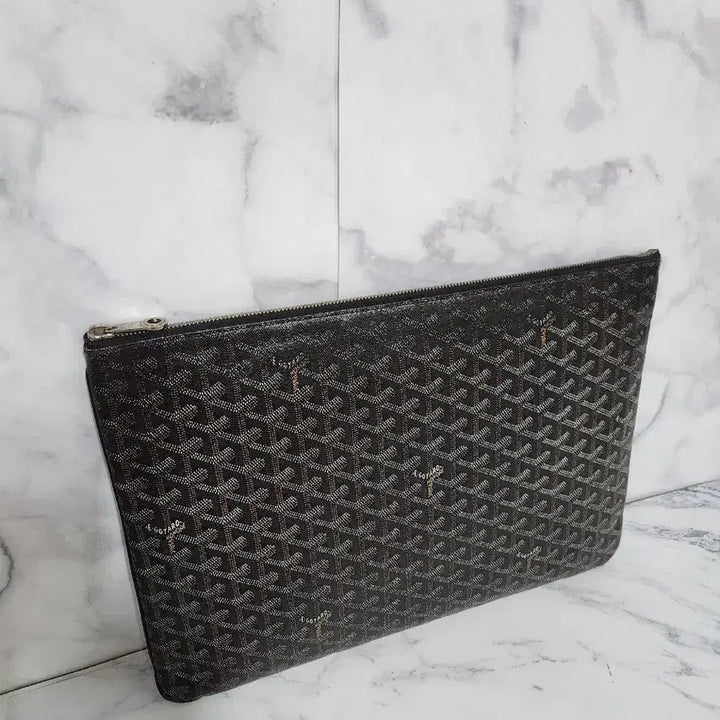 [BUNJANG] Goyard Senat GM Black Clutch Bag / 고야드 세나 블랙 클러치백 Gm