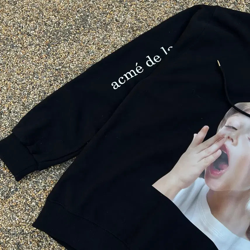 [BUNJANG] Abercrombie Black Hoodie / 아베크롬비 블랙 후드티