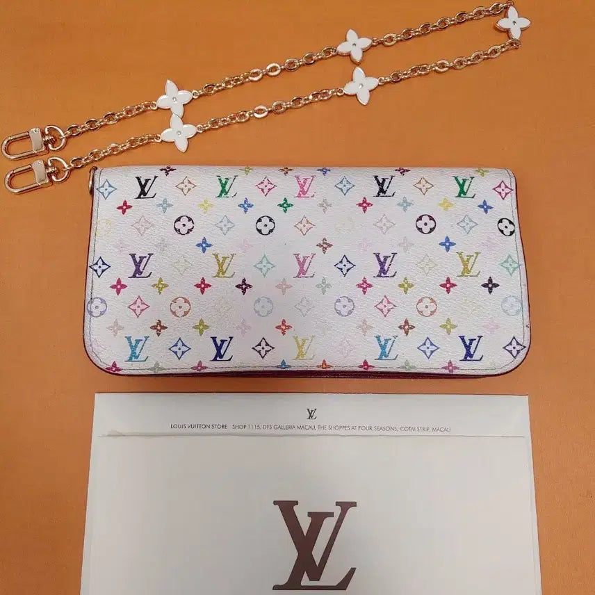 [BUNJANG] Louis Vuitton Monogram Multicles Long Wallet with Strap / 정품- 루이비통 멀티 장지갑- 인보이스 유