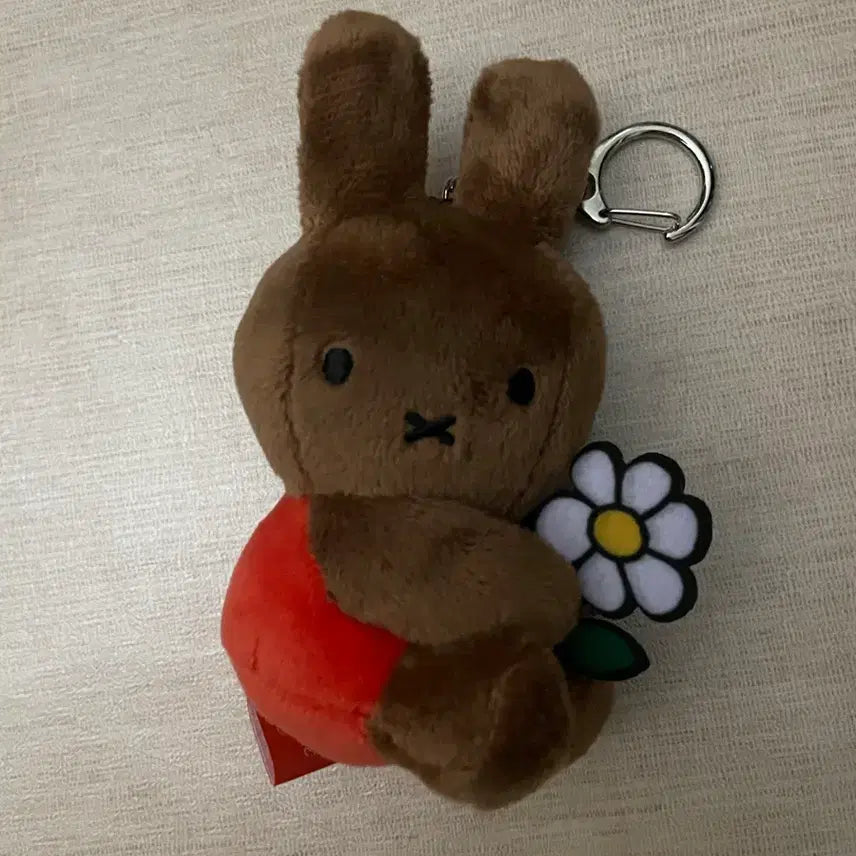 [BUNJANG] Miffy Melanie Keyring Plush / 미피 멜라니 키링 인형