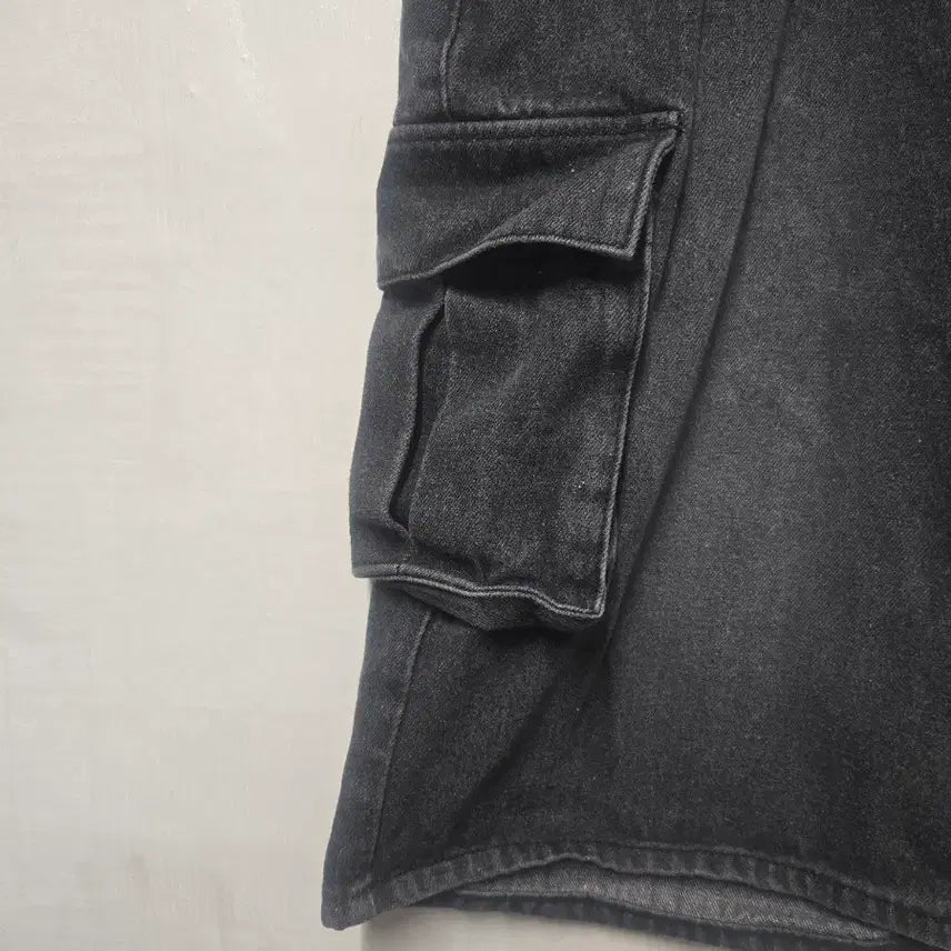 [BUNJANG] Urbanstrees Wide Cargo Denim Shorts L / 어반드레스 와이드 카고 데님반바지 L