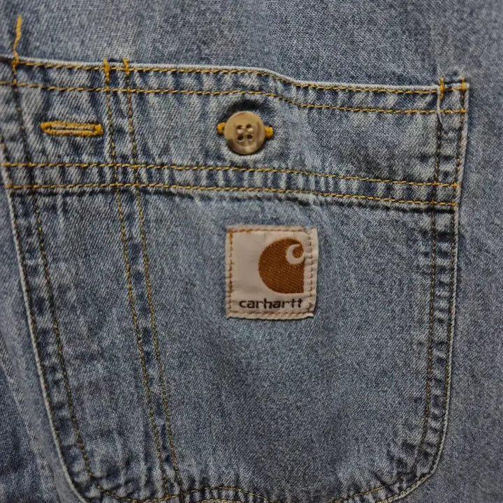 [BUNJANG] Carhartt Denim Shirt / 칼하트 데님셔츠