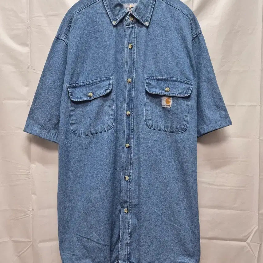 [BUNJANG] Carhartt Denim Shirt / 칼하트 데님셔츠