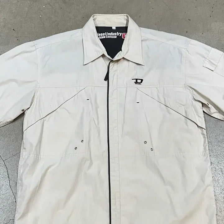 [BUNJANG] Diesel Coach Short Sleeve Jacket / L 디젤 코치 반팔 자켓
