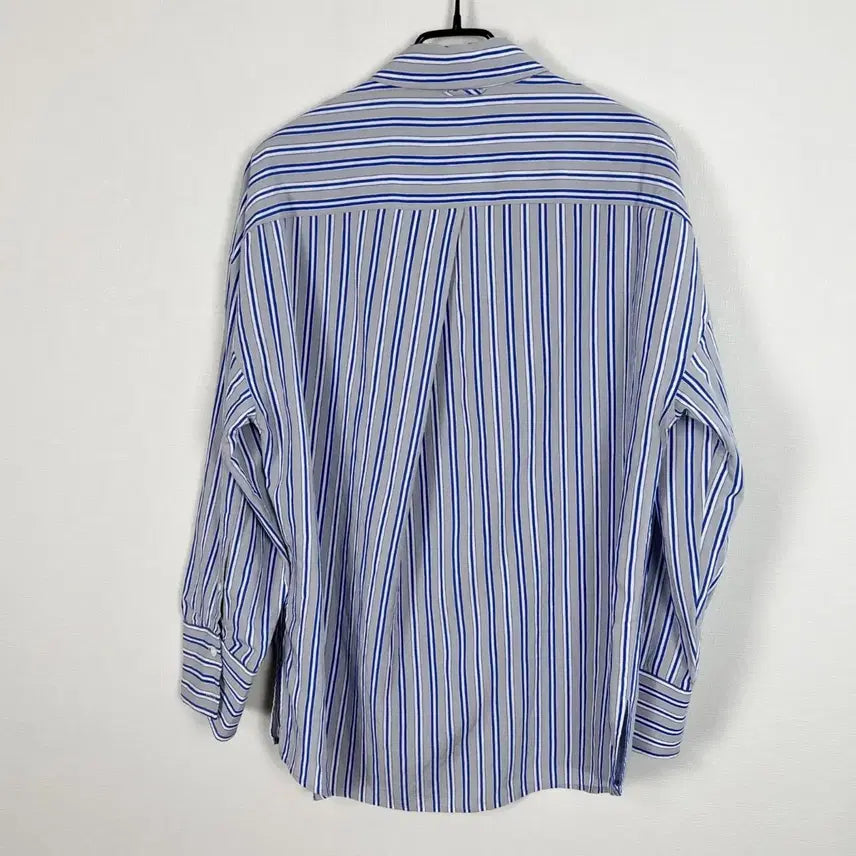 [BUNJANG] System Oversized Striped Shirt / 시스템 오버핏 스트라이프 셔츠 남방 한섬 남95 라덴 빈티지