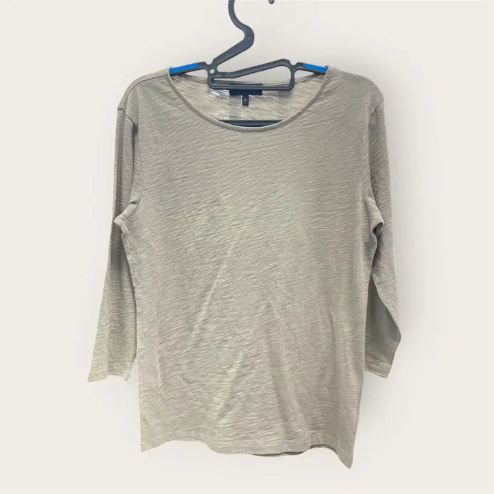 [BUNJANG] Theory 7-Sleeve Cotton T-Shirt Size S / [매장택] Theory 띠어리 7부 면티 P사이즈
