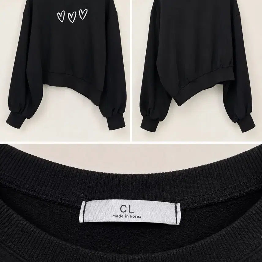 [BUNJANG] Balloon Sleeve Sweatshirt / 벌룬소매 스웻티셔츠