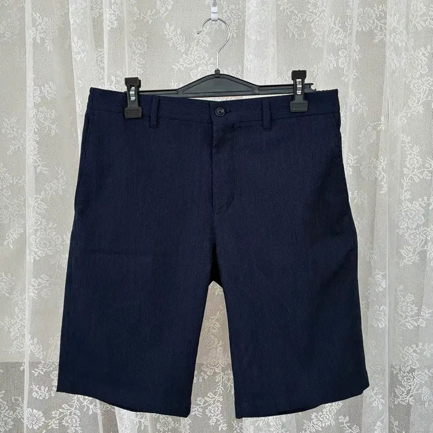 [BUNJANG] KOLON Epigram Navy Banding Shorts / 78-94) 코오롱 에피그램 밴딩팬츠 반바지 네이비