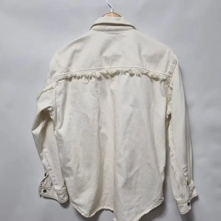 [BUNJANG] Berenice Ivory Denim Shirt / Berenice 아이보리 데님 셔츠 90