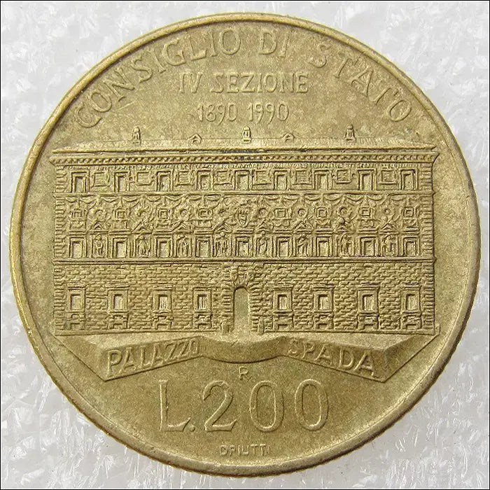 [BUNJANG] Italy 1990 200 Lire Foreign Coin / 이탈리아 1990년 200리라 (2458) [동전, 외국주화]