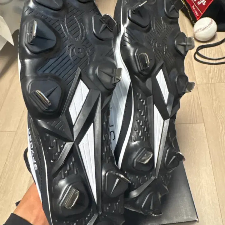 [BUNJANG] Spider Protec Steel Baseball Cleats 265mm / 스파이더 야구화 프로택 스틸 265mm (어제 배송 온 새거입니다)