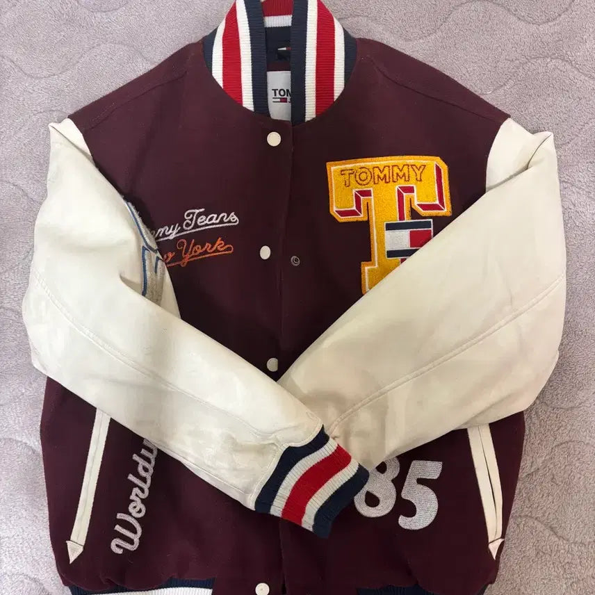 [BUNJANG] Tommy Hilfiger Varsity Jacket / 타미힐피거 비시티 자켓