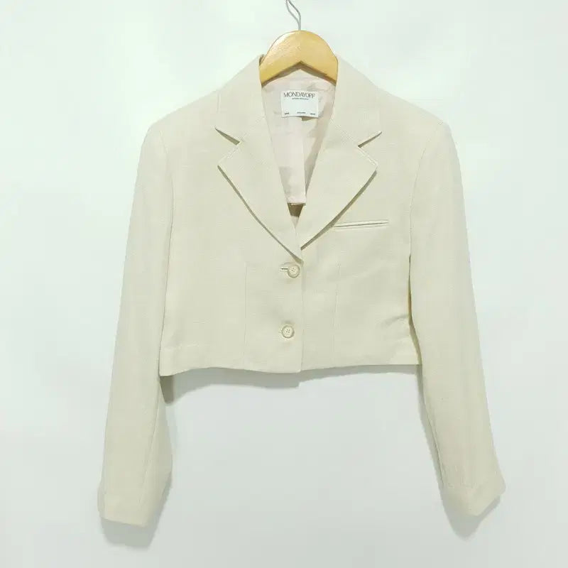 [BUNJANG] MONDAYOFF Crop Jacket F_M1180 / MONDAYOFF 크롭 자켓 F_M1180
