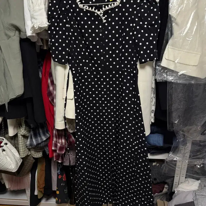 [BUNJANG] Polka Dot Dress / 도트원피스