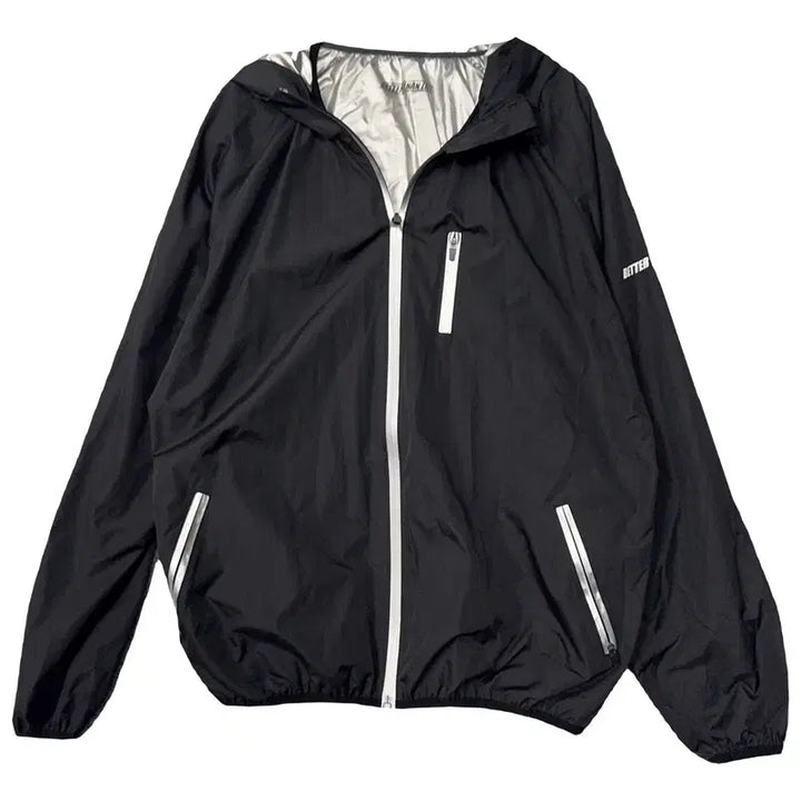 [BUNJANG] Better Than Life Black Running Windbreaker L / 베러 댄 라이프 블랙 런닝 땀복 기능성 바람막이 L