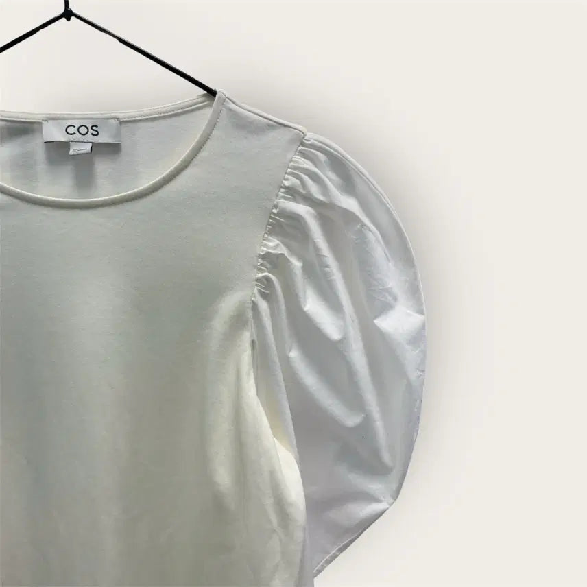 [BUNJANG] COS Puff Sleeve T-Shirt S / CC코스 퍼프 소매 티셔츠 S