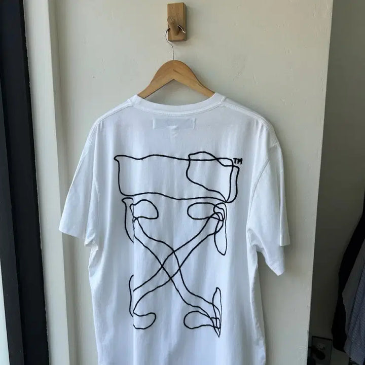 [BUNJANG] Off-White Arrow Short Sleeve T-Shirt / 16948 - 오프화이트 애로우 반팔 티셔츠