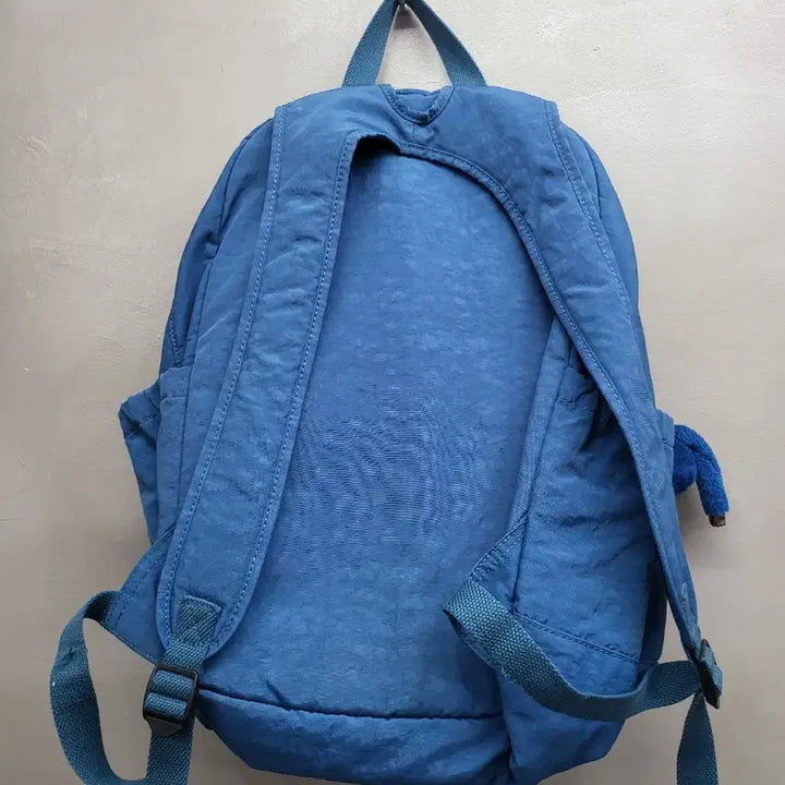 [BUNJANG] Kipling Blue Backpack with Keyring / 키플링 블루 백팩 + 키링 포함