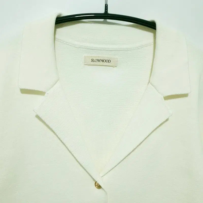 [BUNJANG] Slowmood Kara Knit Cardigan / 슬로우무드 카라 니트 가디건 F_M2717