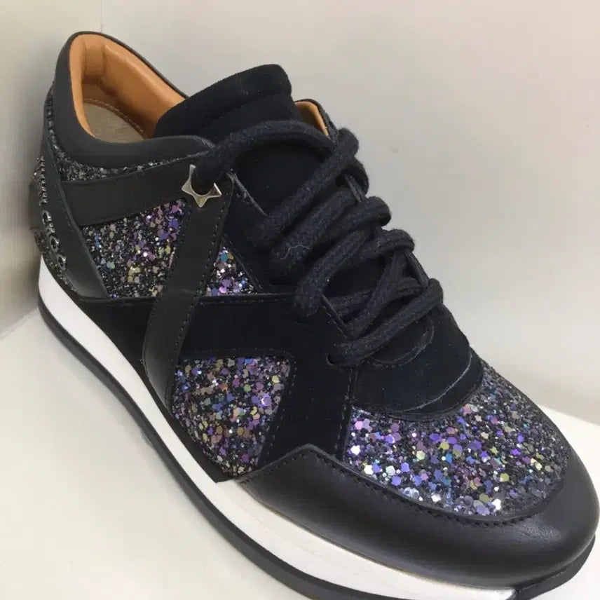 [BUNJANG] Jimmy Choo Glitter Sneakers / (새상품/정품)지미추 글리터 스니커즈