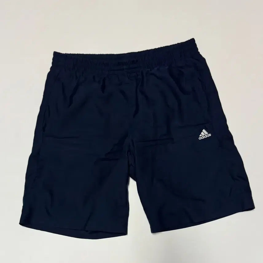 [BUNJANG] Adidas Training Banding Logo Shorts Navy / 아디다스 트레이닝 밴딩 로고 반바지 L 네이비