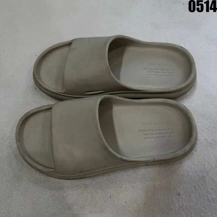 [BUNJANG] Snow Peak Sandals Slippers Ivory 260 / 스노우피크 샌들 슬리퍼 아이보리 260