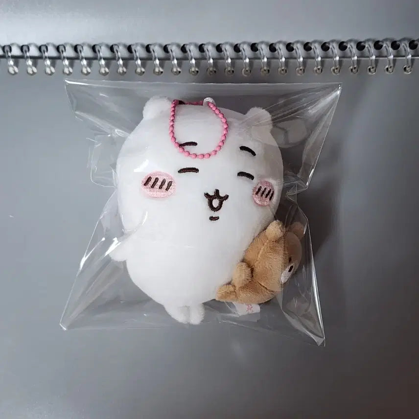[BUNJANG] Cheeky Corgi Stress Ball Plush Keychain / 정품 먼작귀 치이카와 스트레스볼 인형 키링