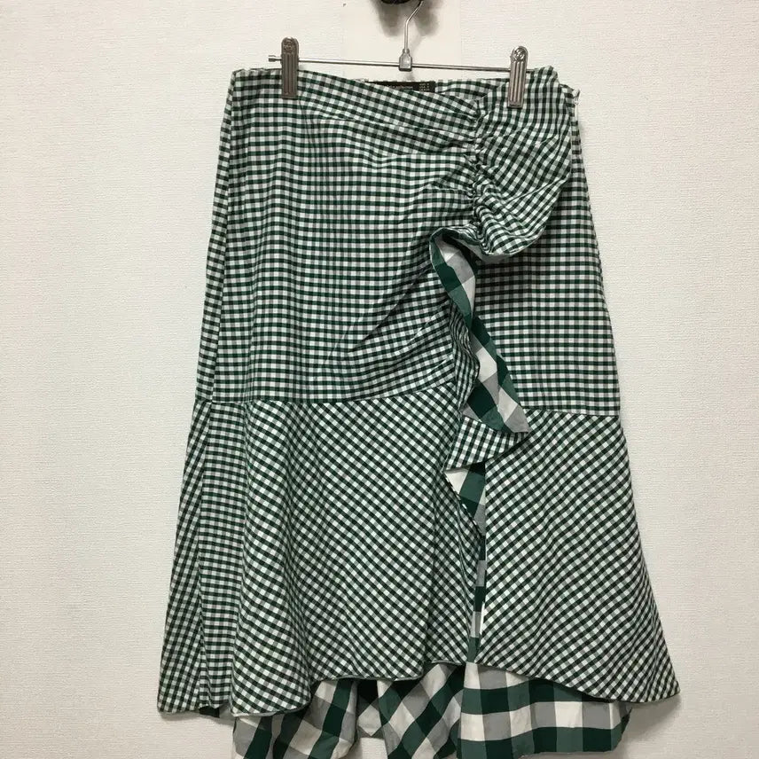[BUNJANG] Zara Checkered Skirt / 자라 체크 스커트 치마