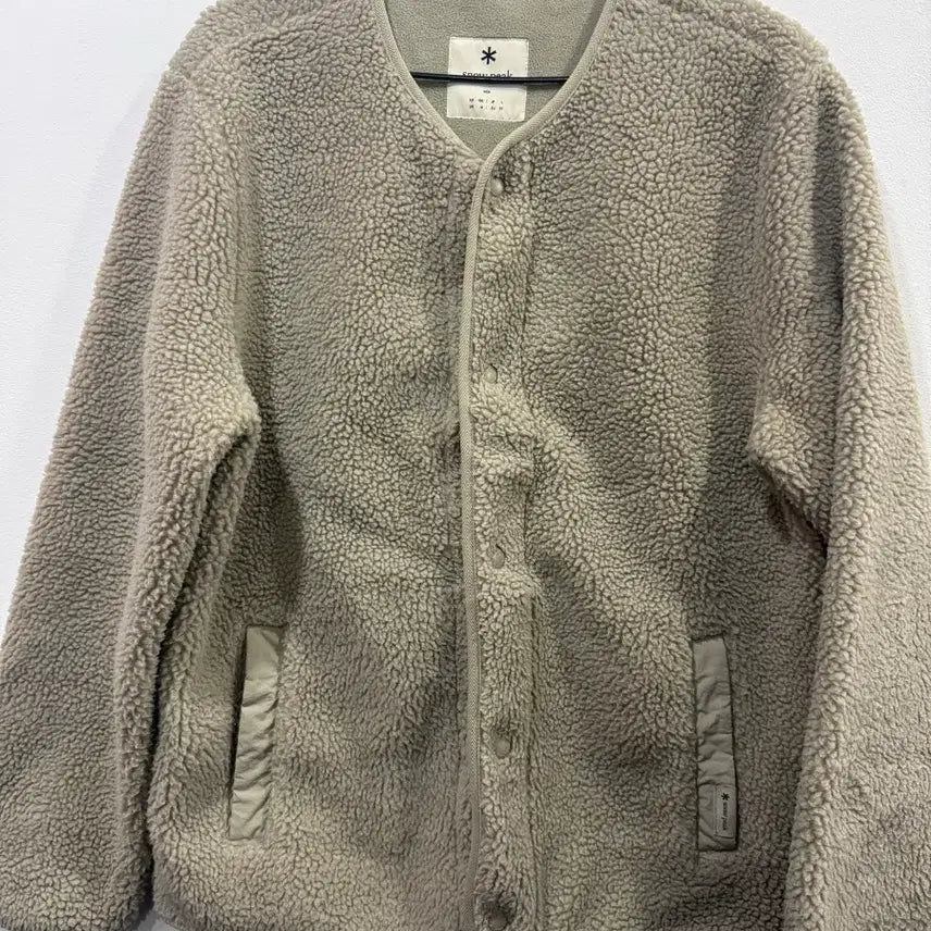 [BUNJANG] Snow Peak Fleece Jacket / 스노우피크 뽀글이 플리스 자켓