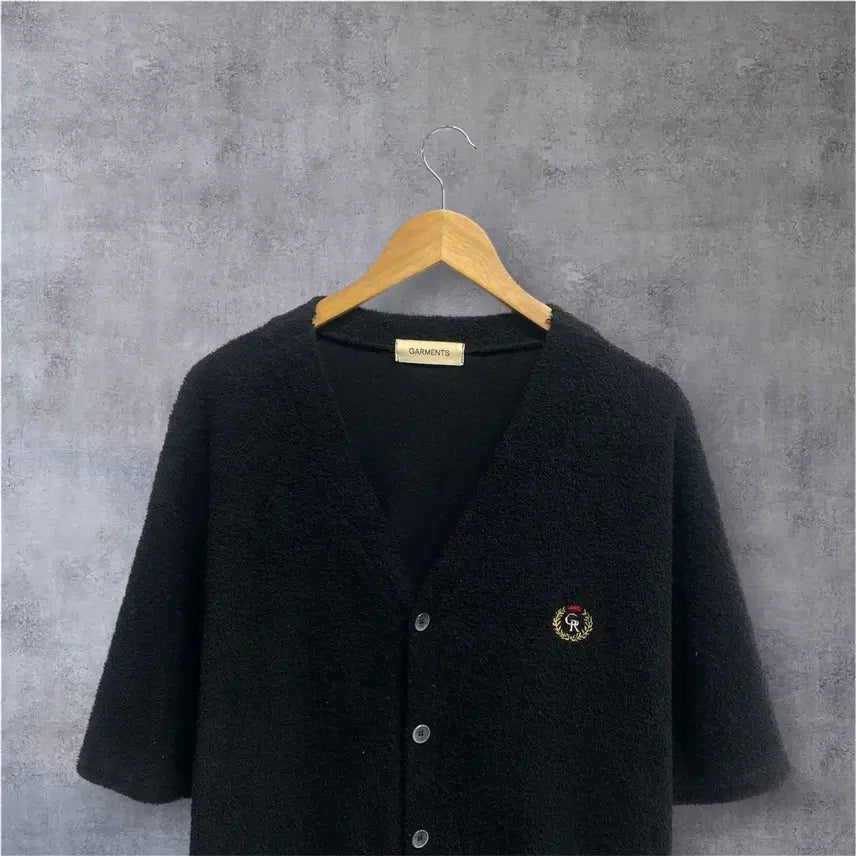 [BUNJANG] GARMENTS Terry Cotton Cardigan BK / 가먼츠 GARMENTS 테리코튼 가디건 BK -free