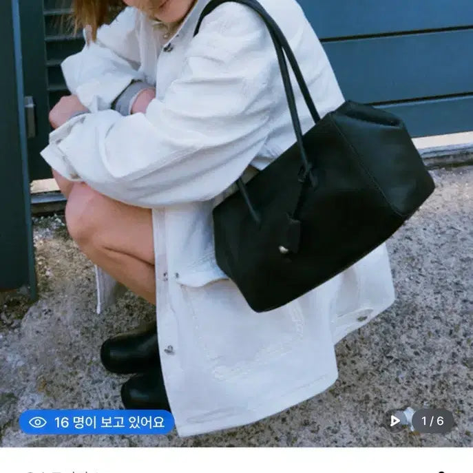[BUNJANG] Joy Gryson Robe Shoulder Bag / 조이그라이슨 로브 숄더백