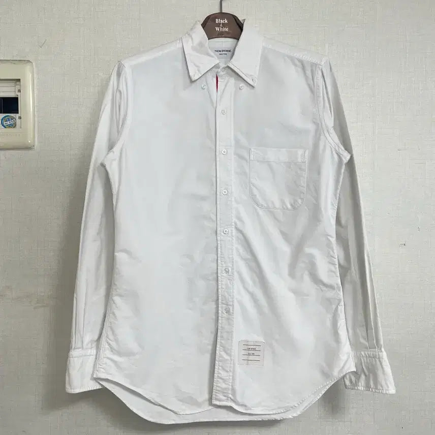 [BUNJANG] Thom Browne White Cotton Shirt Size 3 / 톰브라운 화이트 셔츠 3사이즈