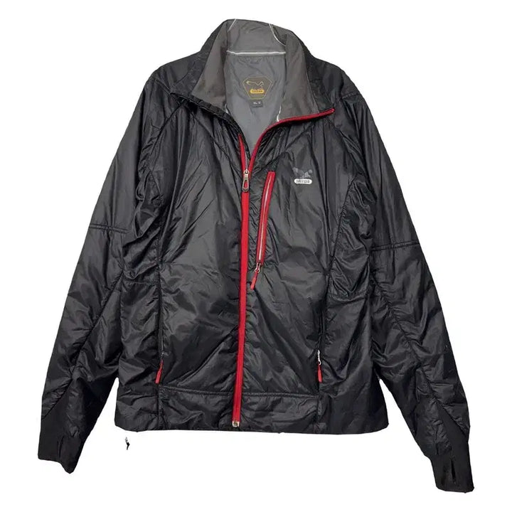 [BUNJANG] Salewa Black Logo Functional Jumper Jacket M / 살레와 블랙 로고 기능성 점퍼 자켓 M