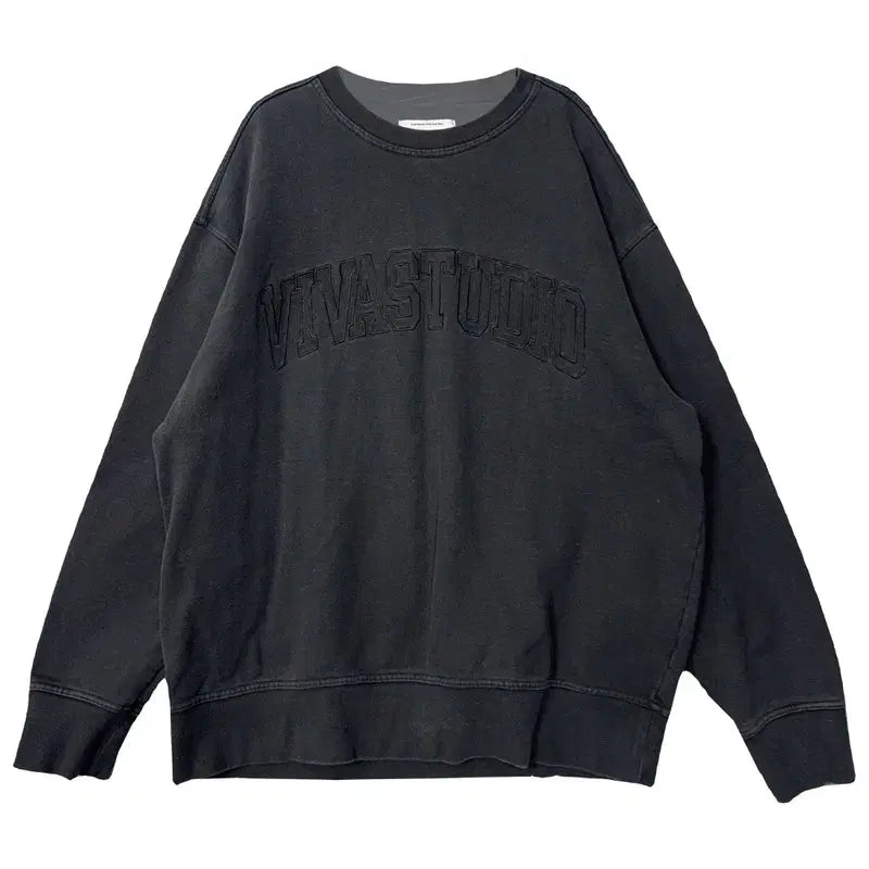 [BUNJANG] Vivastudio Spell Logo Sweatshirt / 비바스튜디오 스펠 로고 스웻셔츠 맨투맨 L