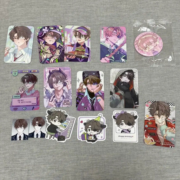 [BUNJANG] Goeul Baek Sa-heon Birthday Cafe Bundle Set / 괴출 백사헌 생카 일괄