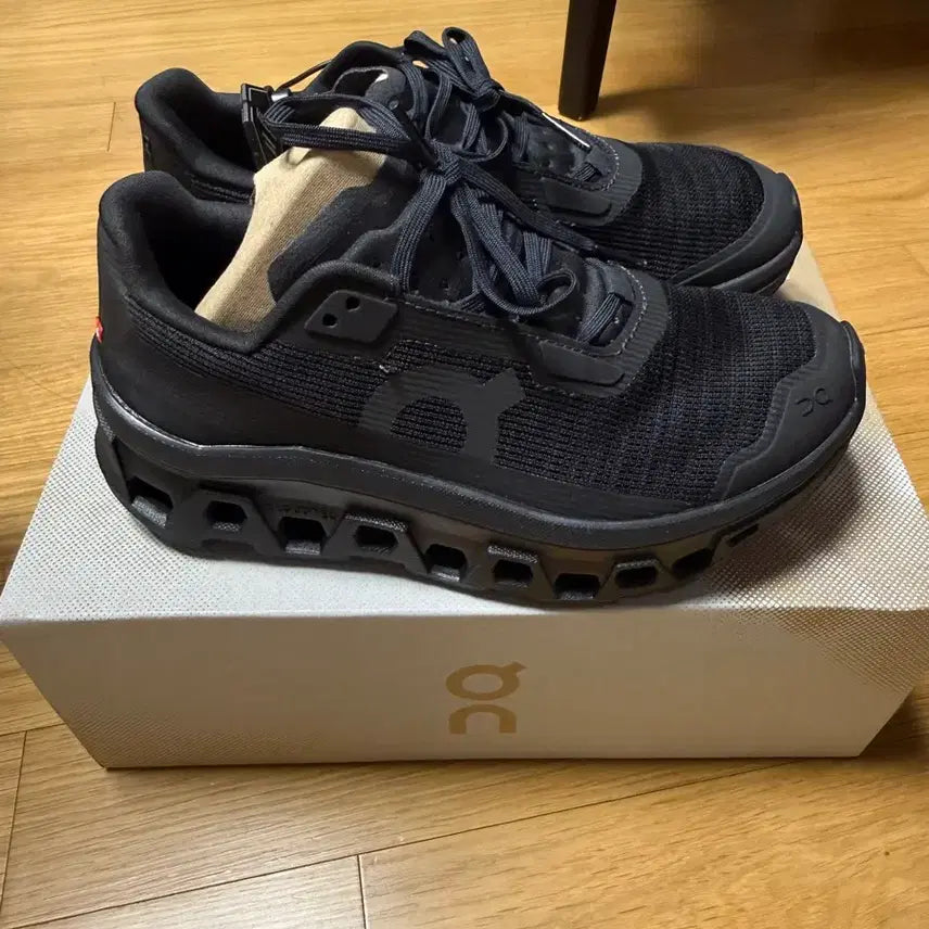 [BUNJANG] On Running Cloudmonster Void Black Running Shoes / 온러닝 클라우드몬스터 보이드 블랙 us 36.5