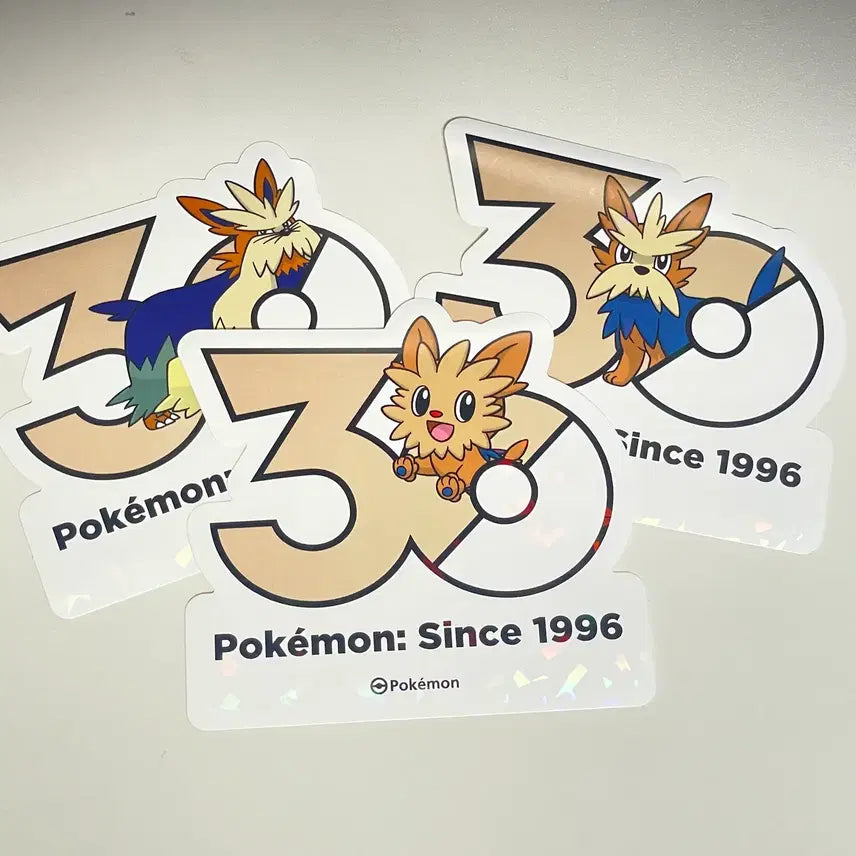 [BUNJANG] Pokemon 30th Anniversary Evolution Sticker Set (Yoterie) / 포켓몬 30주 스티커 요테리 진화 세트