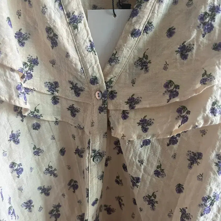 [BUNJANG] Zara Floral Blouse / 자라 플라워 블라우스