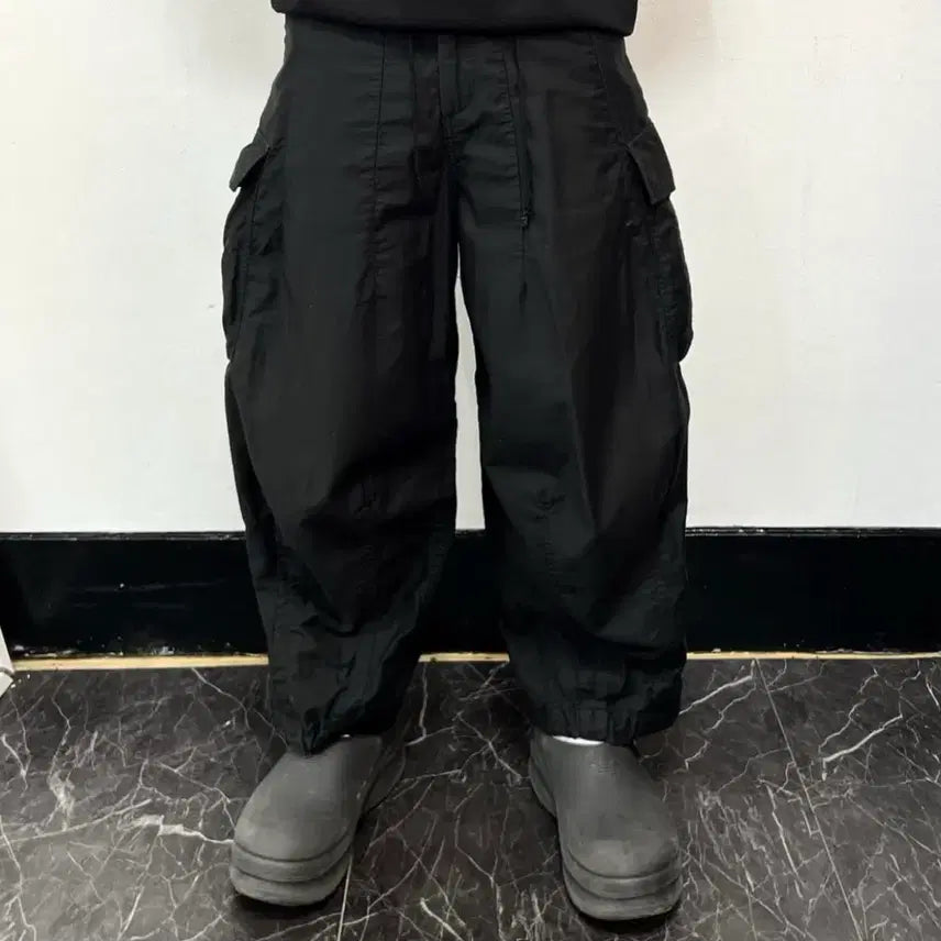 [BUNJANG] Needles H.D. BDU Fatigue Balloon Pants Black / 니들스 H.D BDU 퍼티그 벌룬 팬츠 블랙