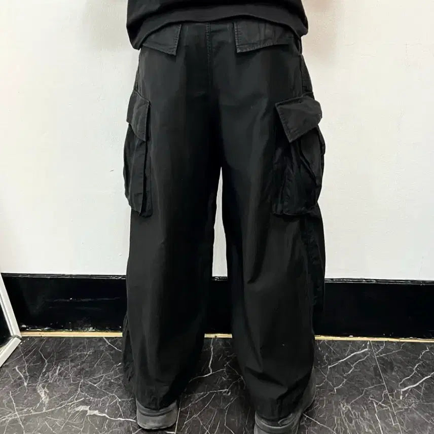 [BUNJANG] Needles H.D. BDU Fatigue Balloon Pants Black / 니들스 H.D BDU 퍼티그 벌룬 팬츠 블랙