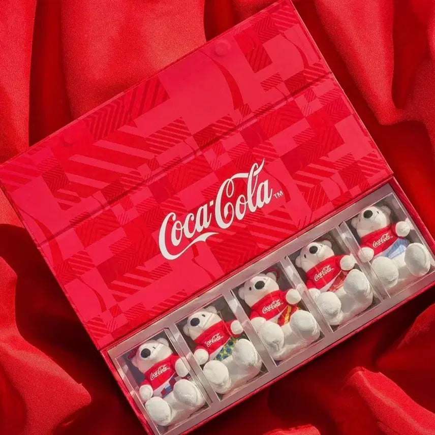 [BUNJANG] Polar Bear World Cup Keyring Set (5 Types) / 폴라베어 월드컵 키링 5종 세트 굿즈