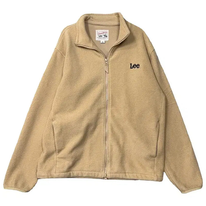 [BUNJANG] Lee Beige Vintage Fleece Jacket / 리 베이지 빈티지 플리스 후리스 M