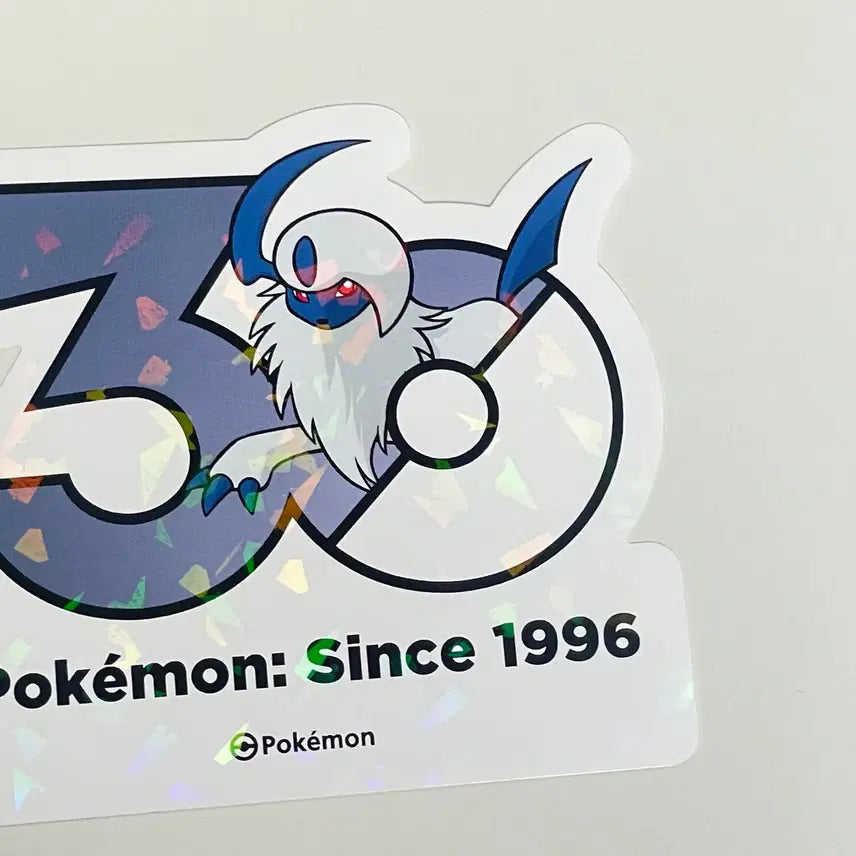 [BUNJANG] Pokemon 30th Anniversary Absol Sticker / 포켓몬 30주년 스티커  앱솔