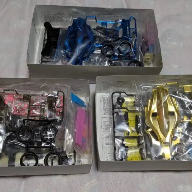 [BUNJANG] Tamiya Aero Avante Metallic 3-Set (Blue, Gold, Black) / 타미야 에어로 아반테 메탈릭 3종 세트 블루 골드 블랙 미니카 미니사구