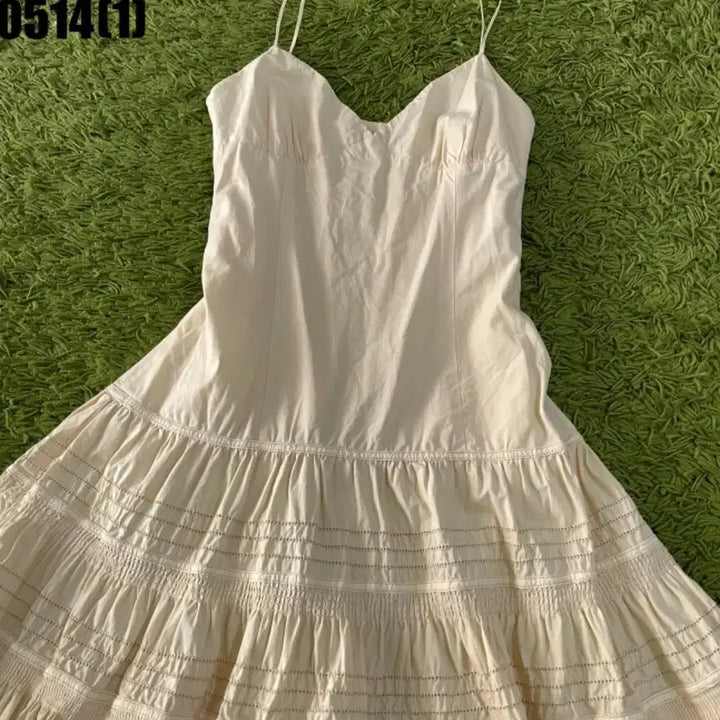 [BUNJANG] Polo Ruffle Mini Dress / 폴로 캉캉 미니 원피스