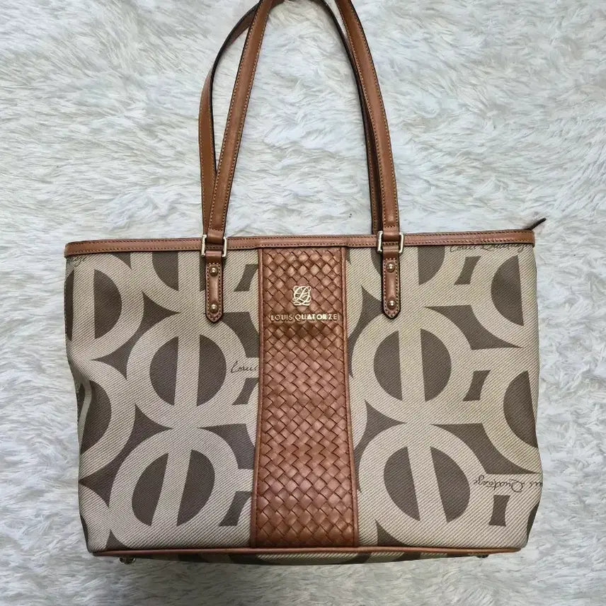 [BUNJANG] Louis Quatorze Pattern Shoulder Bag Tote Bag / 루이까또즈 패턴 숄더백 토트백
