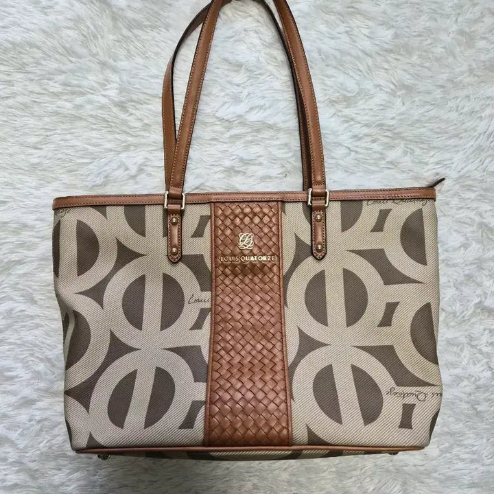 [BUNJANG] Louis Quatorze Pattern Shoulder Bag Tote Bag / 루이까또즈 패턴 숄더백 토트백