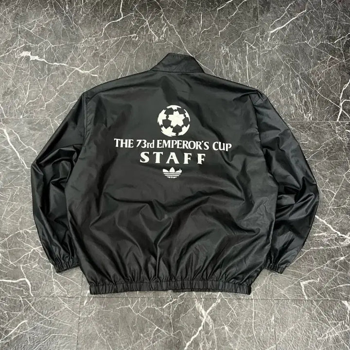[BUNJANG] Adidas 90s Firebird High-Neck Staff Windbreaker Jacket / 아디다스 90s 파이어버드 하이넥 스태프 바람막이