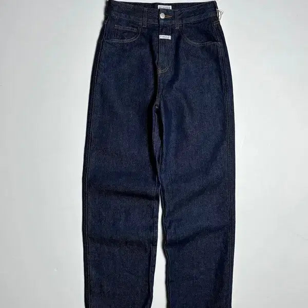 [BUNJANG] Marithe Francois Girbaud Dark Blue Straight Denim Pants R1225 / 마리떼프랑소와저버 다크 블루 스트레이트 데님 팬츠 R1225