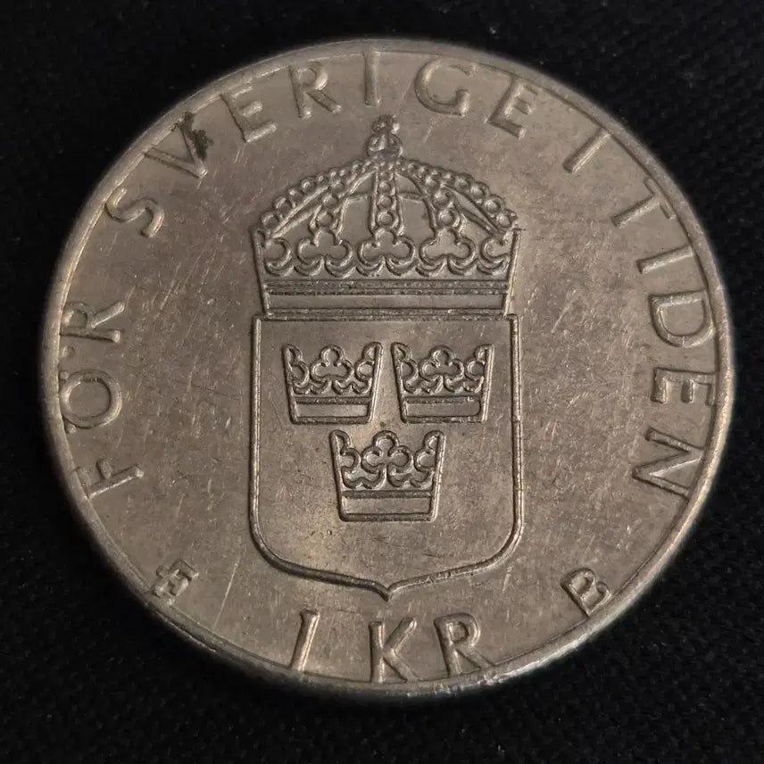 [BUNJANG] 1998 Sweden 1 Krona Coin / 1998년 스웨덴 1크로나 동전[EP. 2832]